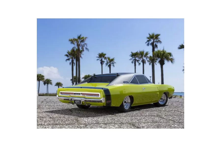 Kyosho 1/10 Fazer Mk2 1970 Dodge Charger Hemi 4WD Electric RTR RC Car - Sublime Green