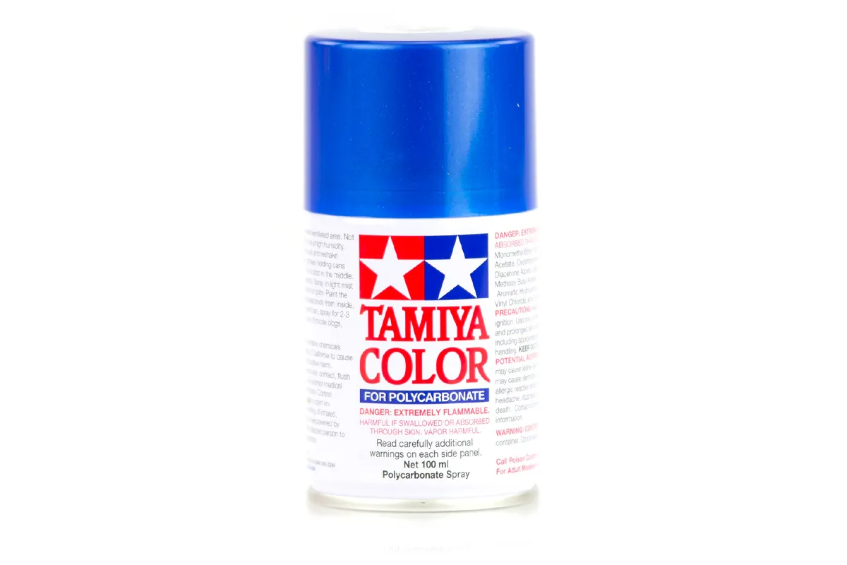 Tamiya 86016 PS-16 Metallic Blue Polycarbonate Lexan RC Spray Paint 100ml -  US