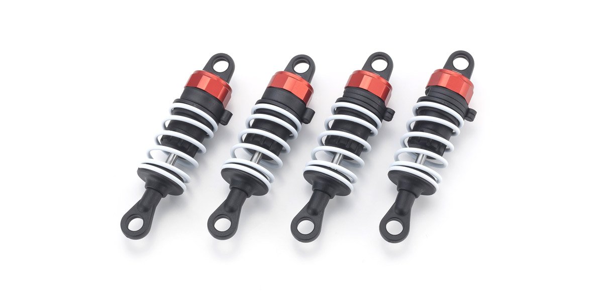 Full bearing specifications includEquipped with oil-filled shocks as standard. Vehicle height can be adjusted by changing the included ball ends and spring spacers according to the vehicle type and setting.