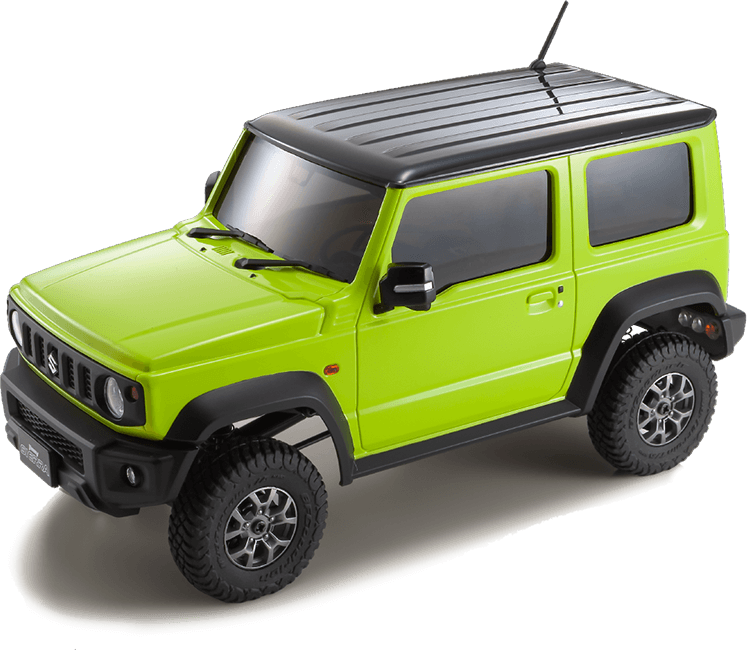 The factory-painted body has so much detail it rivals that of a die-cast model. Thicker body material provides more durability, enabling it to survive more aggressive off-road runs. Door mirrors are produced with a combination of gloss and matte finishes, while wipers, windshield washers, rain rails and door hinges add even more realistic details.