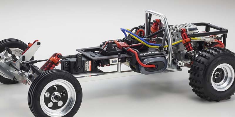 Kyosho Tomahawk EP Double Deck Radio Mounting System