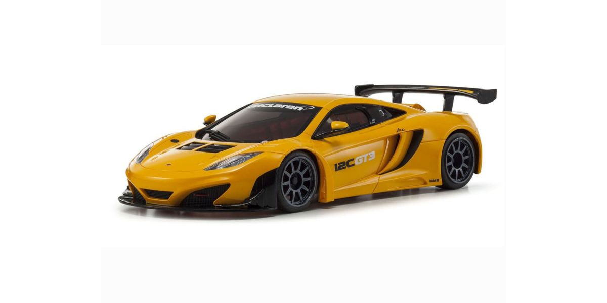 The McLaren 12C GT3 is credited with boosting the fan base of the Japan Super GT. Recreated in precision detail including the signature rear wing, rear diffuser and front splitter.