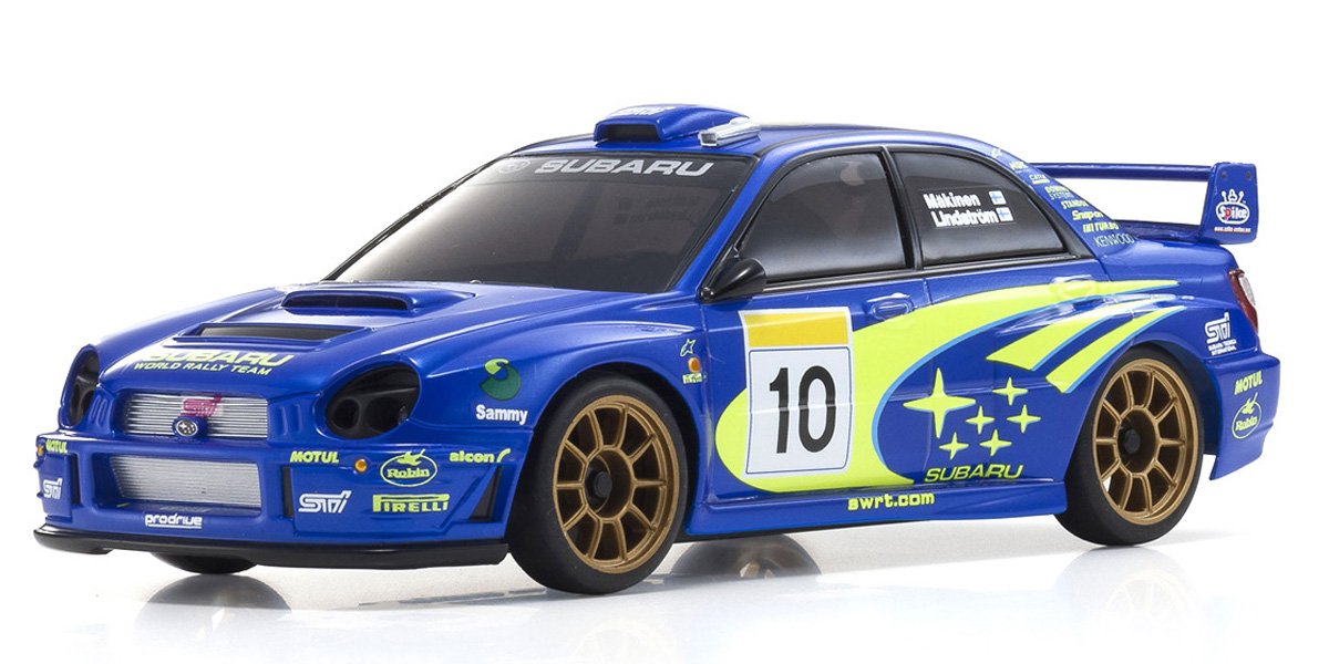 The 2002 Subaru Impreza brought Petter Solberg his first WRC victory on the way to the WRC (World Rally Championship) title the following year. The trademark blue body with six-stars became a symbol of fearless performance.