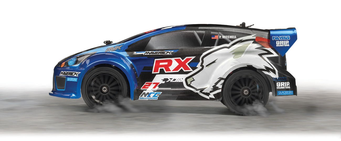 Maverick 1/18 iON RX RTR RC Rally Car Specs