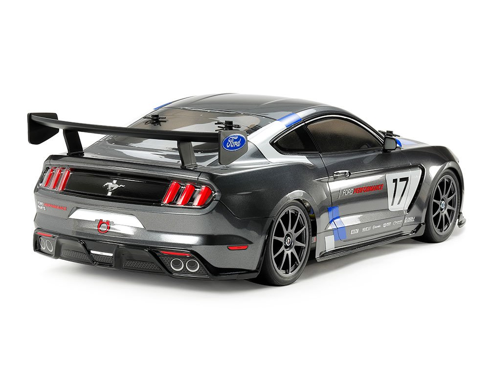 The rear of the vehicle has a powerful 4-piece muffler, diffuser, and large wing.
