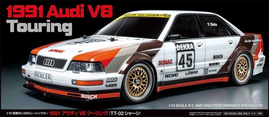 Tamiya 1991 Audi V8 Touring Kit