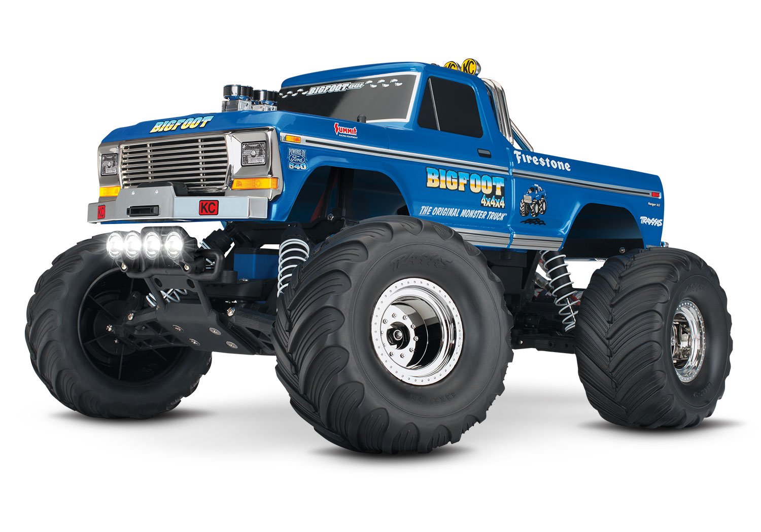 The Awesome Traxxas 1/10 2022 Bigfoot No 1 Monster Truck