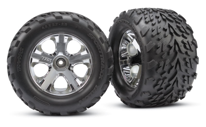 Talon™ 2.8” Pre-Glued Tyres with Foam Inserts