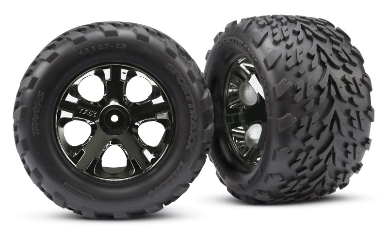 Talon™ 2.8 inch Pre-Glued Tyres with Foam Inserts