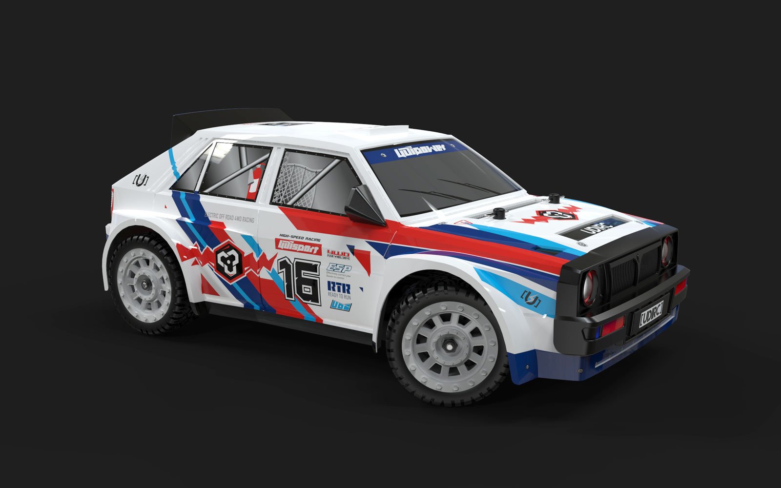 UDI Rally Drift Car 4WD Race Car